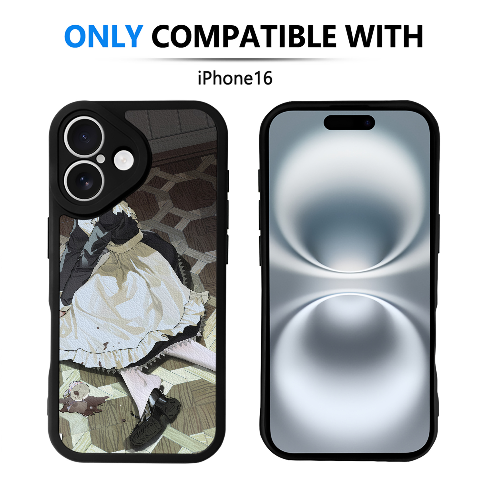 （画像用） EVA 新世紀エヴァンゲリオン 【iPhone 16シリーズ対応】シリコンスマホケース（レザー調） 材質：シリコン
